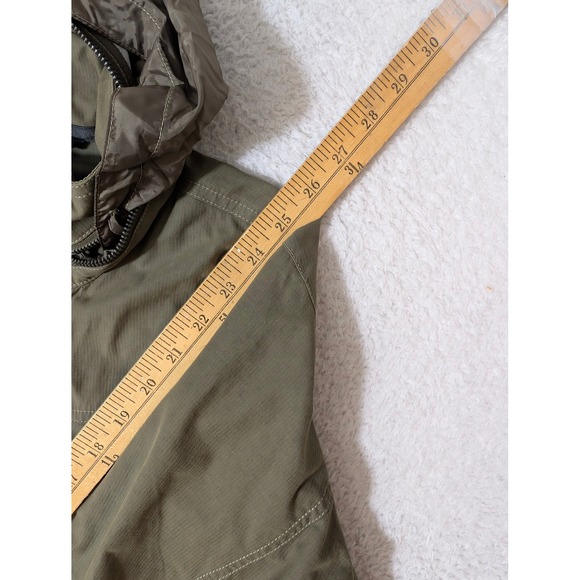 Kuhl Utility Rekon Jacket Womens Sm Green Stretch Stowaway Hood L/S Outdoor Coat - Picture 12 of 15